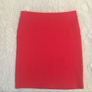 F21 Red Skirt